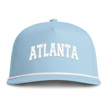 Buy chambray Atlanta Embroidered Rope Hat - Vintage Sunwashed Rope Cap, Comfort Colors