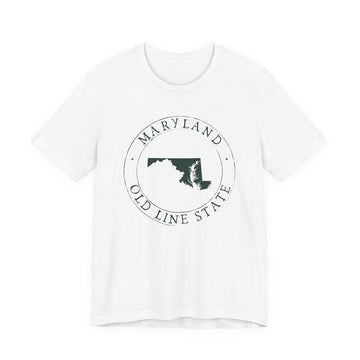 Maryland T-Shirt — State Graphic Tee - 0