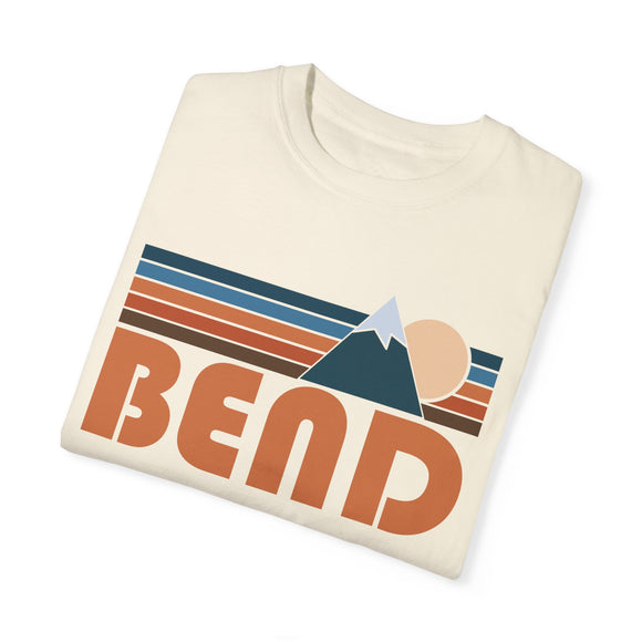Bend, Oregon Graphic Tee, Comfort Colors Retro Unisex Bend T shirt, Mountain Adventure Shirt