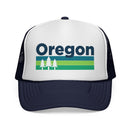 Oregon Retro Trees Trucker Hat - Vintage Style Oregon Cap-4