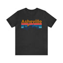 Asheville, North Carolina Shirt - Mountain Sunset Unisex Asheville T-Shirt-4