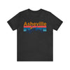Asheville, North Carolina Shirt - Mountain Sunset Unisex Asheville T-Shirt