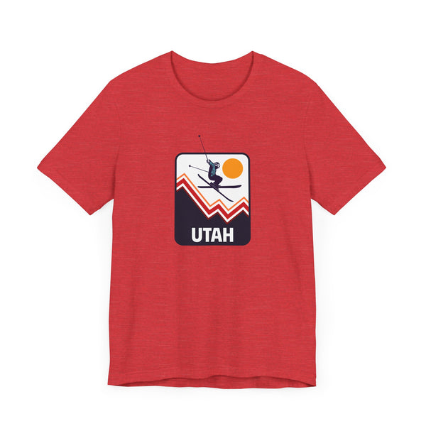 Utah T-Shirt - Snow Ski Jump Unisex Utah Shirt