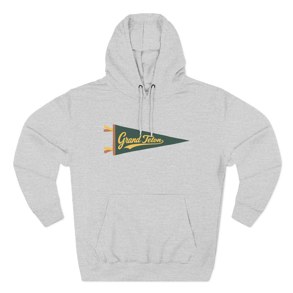 Premium Grand Teton National Park Fleece Hoodie