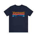 Vermont T-Shirt - Mountain Sunset Unisex Vermont Shirt-7