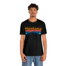 Montana T-Shirt - Mountain Sunset Unisex Montana Shirt-35