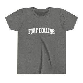 Fort Collins, Colorado Youth Graphic Tee - Kids Fort Collins T Shirt