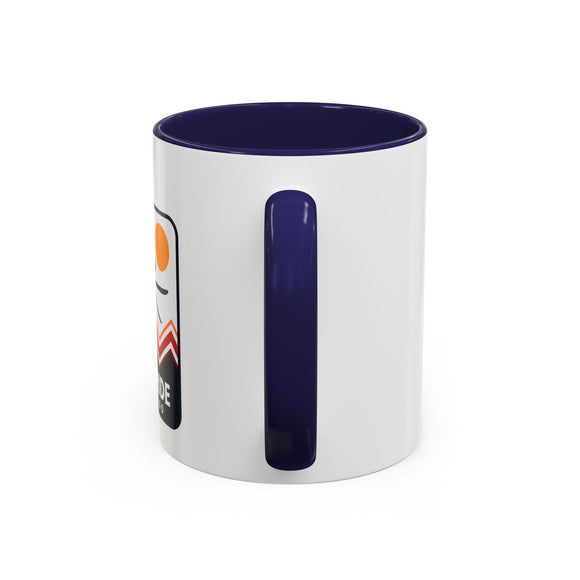 Telluride, Colorado Retro Snow Skiing Mountain 11 oz Mug, Ski Lodge Decor Coffee Cup, Mountain Lover Gift, Retro Skiing Mug