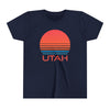 Utah Youth Shirt - Retro 80s Utah Kid's T-Shirt