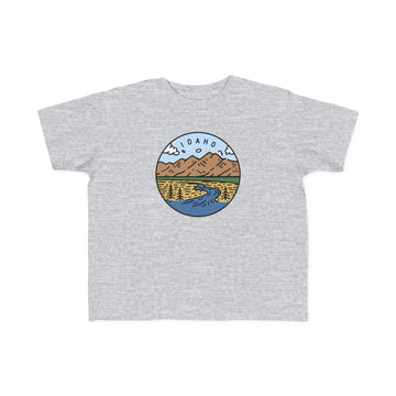 Buy heather Idaho Toddler T-Shirt - Unisex Toddler Idaho Shirt