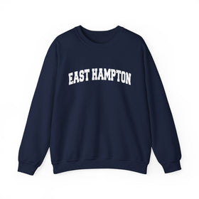 Buy navy East Hampton, New York Sweatshirt - Unisex Graphic Crewneck