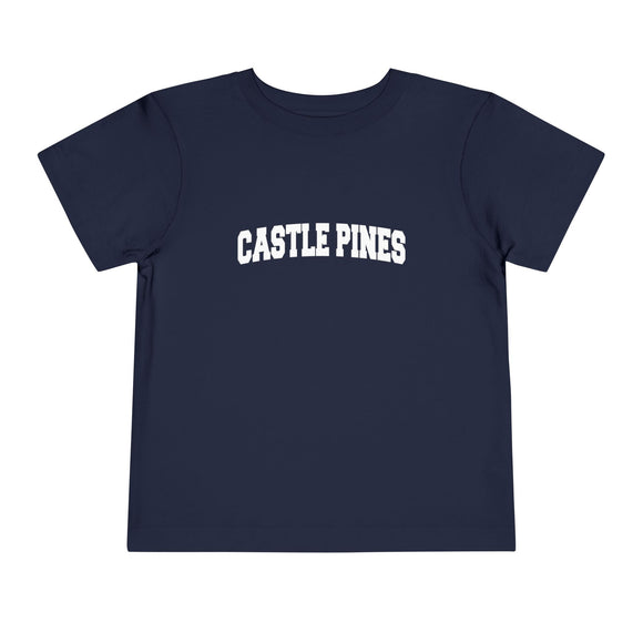 Castle Pine, Colorado Toddler Graphic Tee - Kids Castle Pine Vacation T-Shirt
