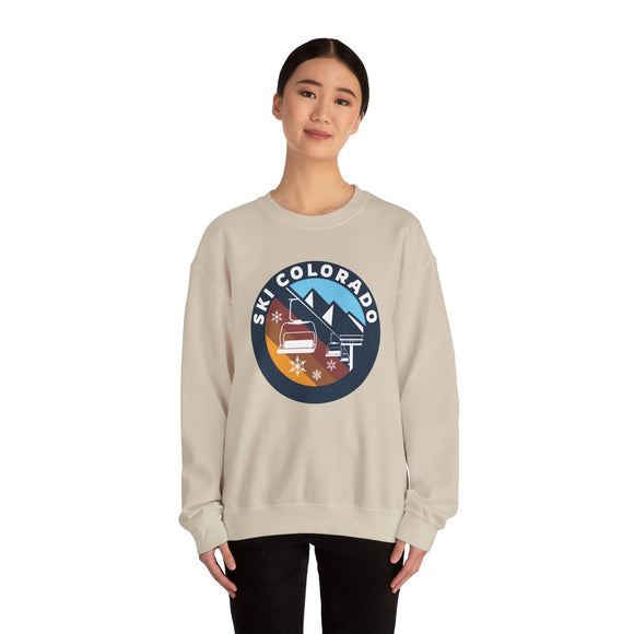 Colorado Sweatshirt - Ski Lift Colorado Crewneck Sweatshirt