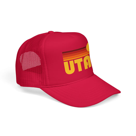 Utah Retro Sunset Trucker Hat