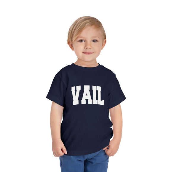 Vail, Colorado Toddler Graphic Tee - Kids Vail Vacation T-Shirt