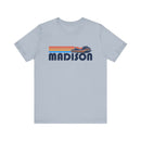 Madison, Wisconsin T Shirt - Retro Jetski PWC Graphic Tee-4