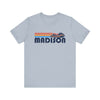 Madison, Wisconsin T Shirt - Retro Jetski PWC Graphic Tee