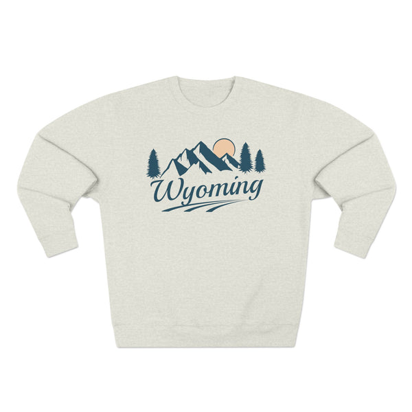 Premium Wyoming Sweatshirt - Unisex Sweatshirt