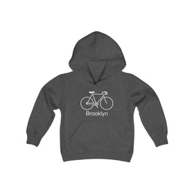 Brooklyn, New York Youth Hoodie - Bike