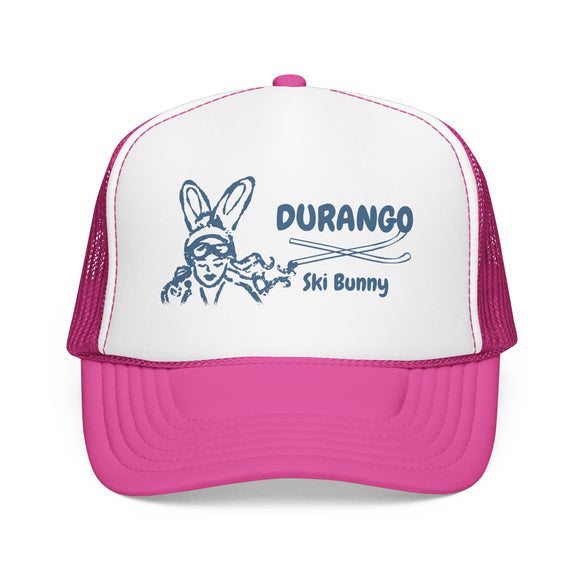 Durango, Colorado Ski Bunny Trucker Hat