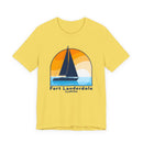 Fort Lauderdale, Florida T Shirt - Sailboat Tee-3