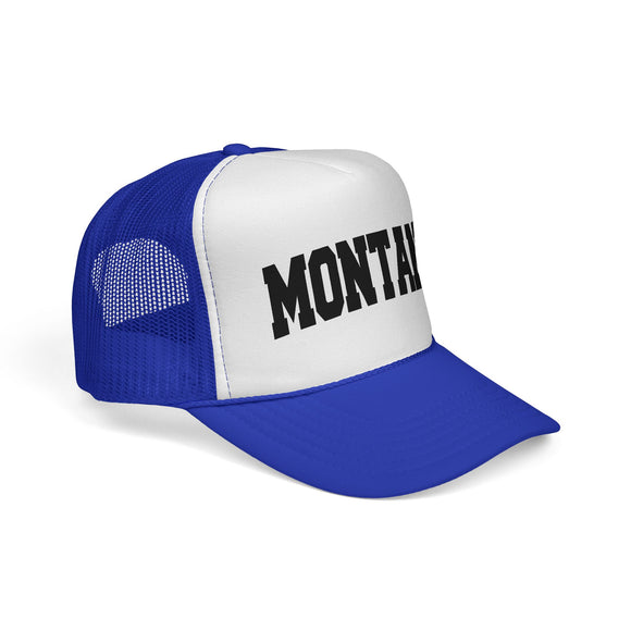 Montana Retro Collegiate Style Trucker Hat