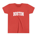 Boston, Massachusetts Youth Graphic Tee - Kids Boston T Shirt-5