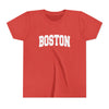 Boston, Massachusetts Youth Graphic Tee - Kids Boston T Shirt