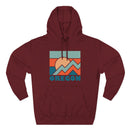 Oregon Hoodie - Retro Mountain Unisex Sweatshirt-1