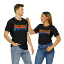 Vermont T-Shirt - Mountain Sunset Unisex Vermont Shirt-30