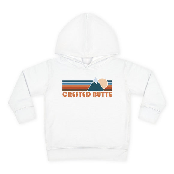 Crested Butte, Colorado Toddler Hoodie - Unisex Crested Butte Toddler Sweatshirt