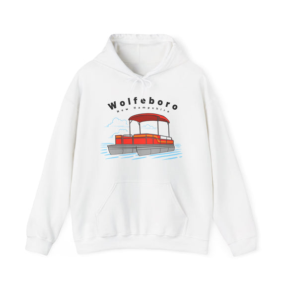 Wolfeboro, New Hampshire Hoodie - Unisex Ski Lift Wolfeboro