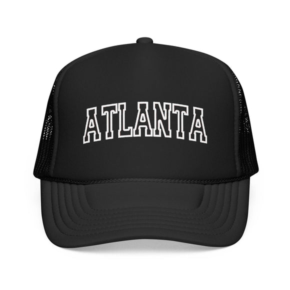 Kids Atlanta, Georgia Trucker Hat Vintage College Foam Mesh