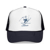 Kids Stowe, Vermont Snow Ski Trucker Hat - Youth Snapback