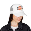 Kids Peace and Joy Trucker Hat Boho - Youth Snapback Cap