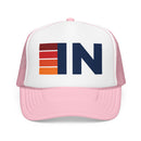 Indiana Trucker Hat - IN Abbr retro cap-3