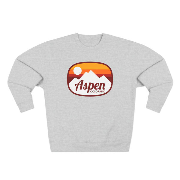 Premium Aspen, Colorado Sweatshirt - Retro Unisex Sweatshirt