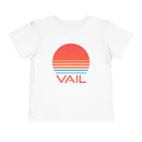 Vail, Colorado Toddler T-Shirt - Retro 80s Toddler Vail Shirt-2
