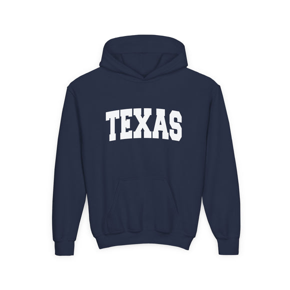 Texas Youth Hoodie - Kids Texas Hooded Sweatshirt