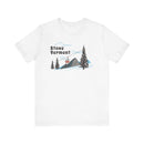 Stowe, Vermont T-Shirt - Retro Ski Mountain Gondola Unisex Stowe Shirt-5