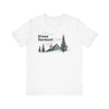 Stowe, Vermont T-Shirt - Retro Ski Mountain Gondola Unisex Stowe Shirt