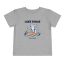 Lake Tahoe, California Yeti Snowboard Toddler Tee-4