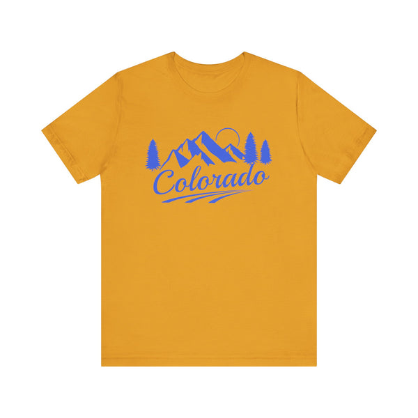 Colorado T-Shirt Retro - Adult Unisex Mountain Colorado T Shirt
