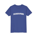 Colorado Springs, Colorado Youth Graphic Tee - Kids Colorado Springs T Shirt-13