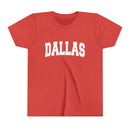 Dallas, Texas Youth Graphic Tee - Kids Dallas T Shirt-5