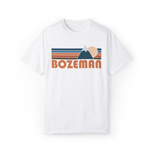 Bozeman, Montana Graphic Tee, Comfort Colors Retro Unisex Bozeman T shirt, Mountain Adventure Shirt