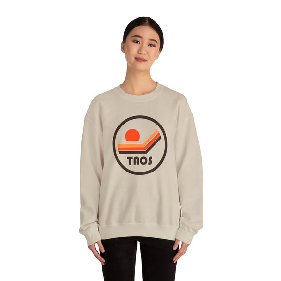 Taos, New Mexico Retro Sun Sweatshirt