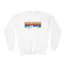 North Carolina Youth Sweatshirt - Unisex Kid's North Carolina Crewneck Sweatshirt-1
