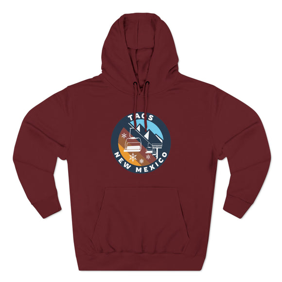 Premium Taos, New Mexico Ski Lift Hoodie