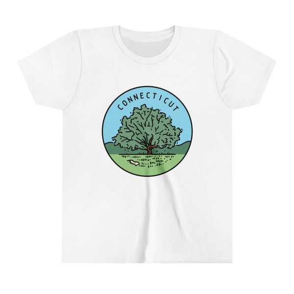 Connecticut Youth T-Shirt - Unisex Kids Connecticut Shirt